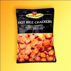 Royal Orient Hot Rice Cracker csípős rizskeksz 150g