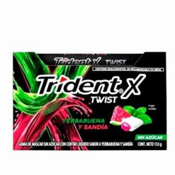 Trident X Twist menta és görögdinnye ízű rágó