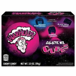 Warheads Galactic Mix Cubes savanyú gumicukor 99g