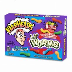 Warheads Lil Worms kukac formájú savanyú gumicukor 99g