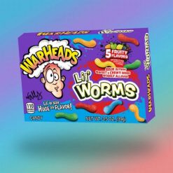Warheads Lil Worms kukac formájú savanyú gumicukor 99g