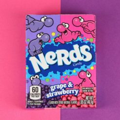 Wonka Nerds Grape and Strawberry szőlős-epres cukorka 47g