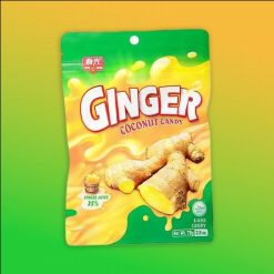 Chun Guang Ginger Coconut Candy gyömbér és kókusz ízű cukorka 78g