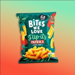 Bites We Love vegán paprikás lencse chips BIO 18g