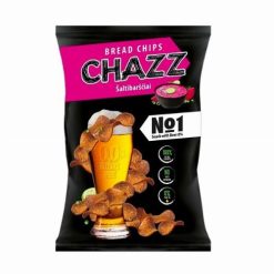 Chazz Bread Chips céklaleves ízű kenyérchips 100g