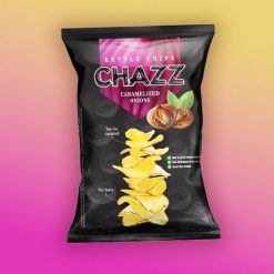 Chazz Caramelised Onion karamellizált hagyma ízű burgonyachips 90g