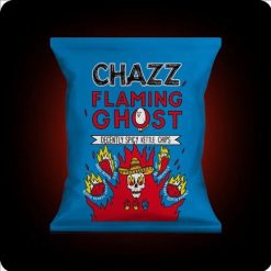 Chazz Flaming Ghost burgonyachips 50g