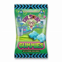 Dr Sour Gummies kék málna ízű savanyú gumicukor 200g