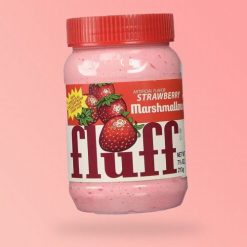 Durkee Marshmallow Fluff  Strawberry epres mályvacukor krém 213g