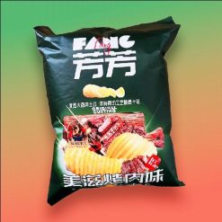 Fangfang Potato Chips BBQ fűszerezésű burgonyachips 116g