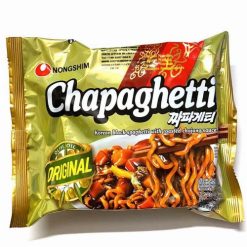 NONGSHIM Instant Noodles Chapagetti fekete szójabab ízesítésű instant tészta 121g