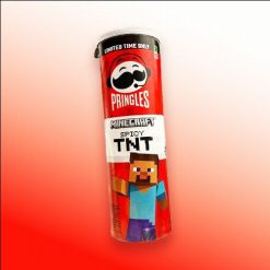 Pringles Minecraft Spicy TNT csípős chips 158g