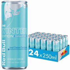 Red Bull Winter Edition Ice Cotton Candy vattacukor ízű zero energiaital 250ml