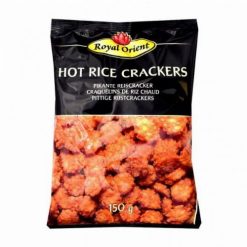 Royal Orient Hot Rice Cracker csípős rizskeksz 150g