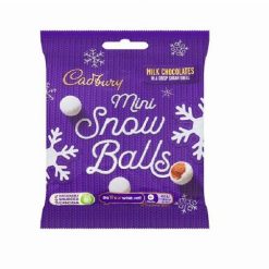 Cadbury Mini Snow Balls csokihógolyók 80g