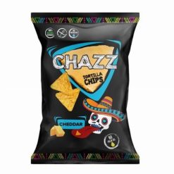 Chazz Cheddar sajtos tortilla chips 100g Szavatossádi idő: 2024-10-21