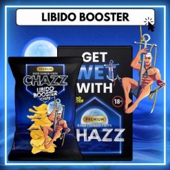 Chazz Libido Booster Chips férfiaknak díszdobozban 50g