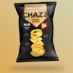 Chazz Naughty Cheddar burgonyachips 90g