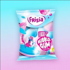 Frisia UFO Bubble Gum rágógumi ízű ostya 40g