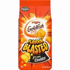 Goldfish Xtreme Cheddar sajt ízű halacskás keksz 180g