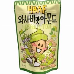 HBAF Wasabi Almond wasabi ízű mandula snack 120g