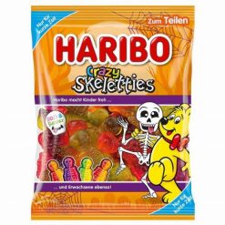 Haribo Crazy Skeletties csontváz formájú gumicukor 160g