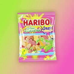 Haribo Grüne Krokodile savanyú gumicukor 175g