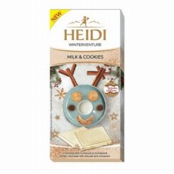 Heidi WinterVenture kekszes fehér csokoládé 90g