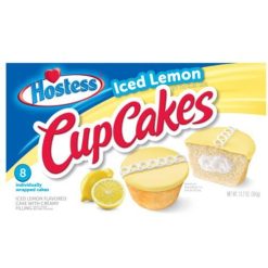 Hostess Cupcakes Iced Lemon citromos cupcake 360g