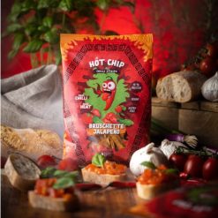 Hot Chip Bruschette Jalapeno ízű csípős snack 80g