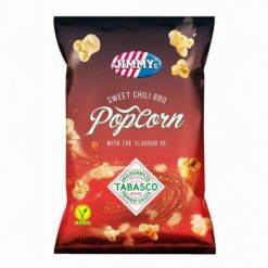 Jimmys Tabasco édes chili és BBQ ízű popcorn 90g