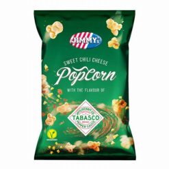 Jimmys Tabasco édes chili és sajt ízű popcorn 90g