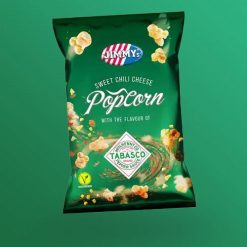 Jimmys Tabasco édes chili és sajt ízű popcorn 90g