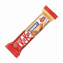 Kit Kat Chunky Lotus Biscoff lotus krémmel töltött fehér csoki 42g