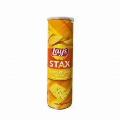 Lays Stax Extra Cheese extra sajtos chips 135g Szavatossági idő: 2024-11-16