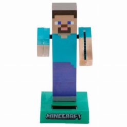 Minecraft Steve napelemes figura