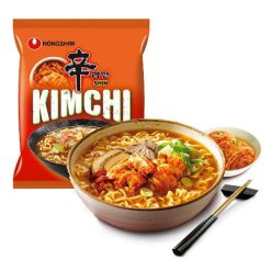 NONGSHIM Instant Noodles Shin Kimchi ízesítésű instant leves 120g