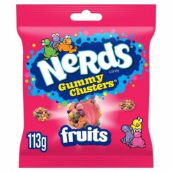 Nerds Gummy Clusters Fruit Gyümölcsös gumicukor 113g