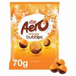 Nestlé Aero Orange Bubbles levegőbuborékos narancs ízű csoki falatkák 70g