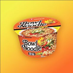 Nongshim Bowl Noodle csípős csirke ízű tésztaleves tálban 100g