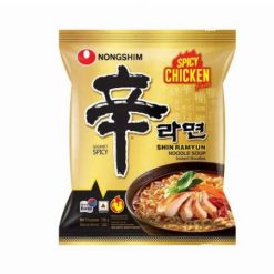 Nongshim Instant Noodles Spicy Chicken csípős csirke ízű tésztaleves 120g