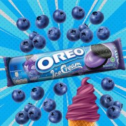 Oreo Ice Cream áfonyás krémmel töltött keksz 119g