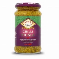 Pataks Chili Pickle csípős chilis savanyúság 283g