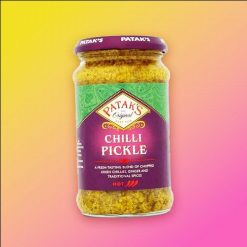 Pataks Chili Pickle csípős chilis savanyúság 283g