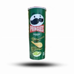 Pringles Seaweed hínár ízű chips 110g Szavatossági idő: 2024-10-18