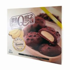 Q Dessert banán krémes mochival töltött sütemény 160g