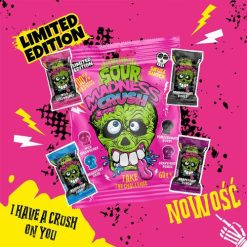 Sour Madness Crush savanyú cukorka 60g