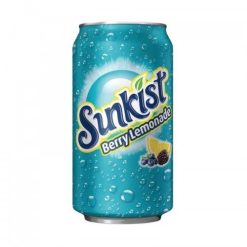 Sunkist Berry Lemonade bogyós gyümölcsös limonádé ízű üdítőital 355ml Szavatossági idő: 2024-11-27