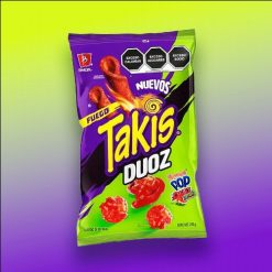 Takis Duoz Fuego csípős chips és dinnye ízű popcorn 250g