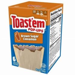 Toastem Pop Ups Brown Sugar Cinnamon barna cukor és fahéj ízű sütemény 288g